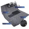 Anti-slip, Wear-resistant, Waterproof Coil Floor Mats for Xiaopeng MONAM03 2024-2025 Models - Durable and Car-specific.