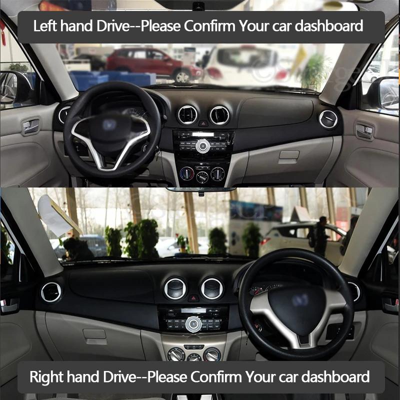 High-quality leather instrument panel protection pad and light-proof pad for Changan Alsvin V3 2012-2015 car styling accessories