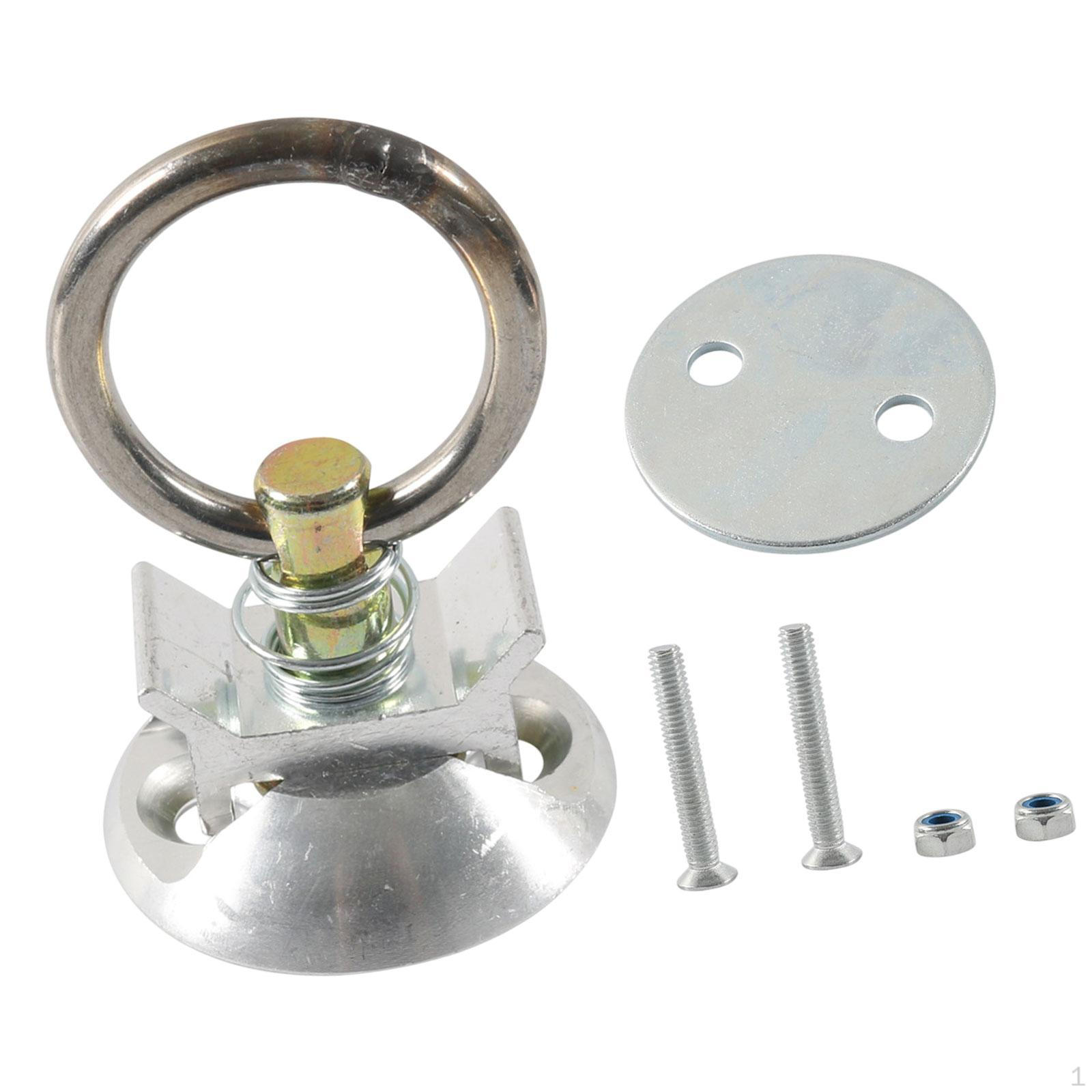 

Комплект точек крепления с круглым кольцом для легкой установки в автофургонах и квадроциклах серебряный