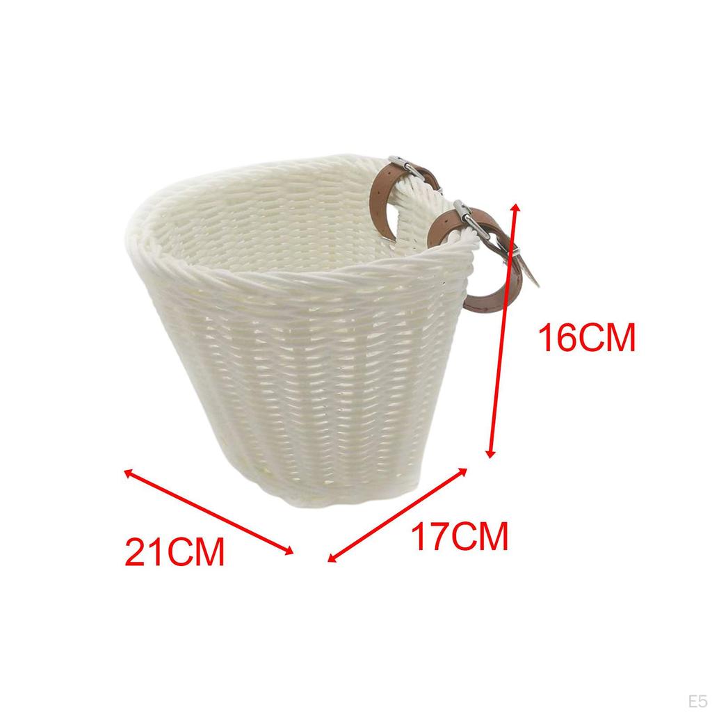 Kids Bike Basket - Front Handlebar Carrier for Young Riders