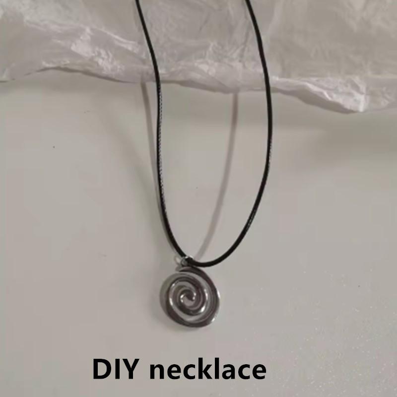 50cm Black/Rainbow Mix Leather Cord Necklace For Women Men Accessories Adjustable Braided Rope Vintage Extended Chain DIY Choker