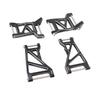 XBERSTAR Aluminum Rear Lower Suspension Arm Upgrade Parts for Tamiya 1/10 Hotshot II 4WD