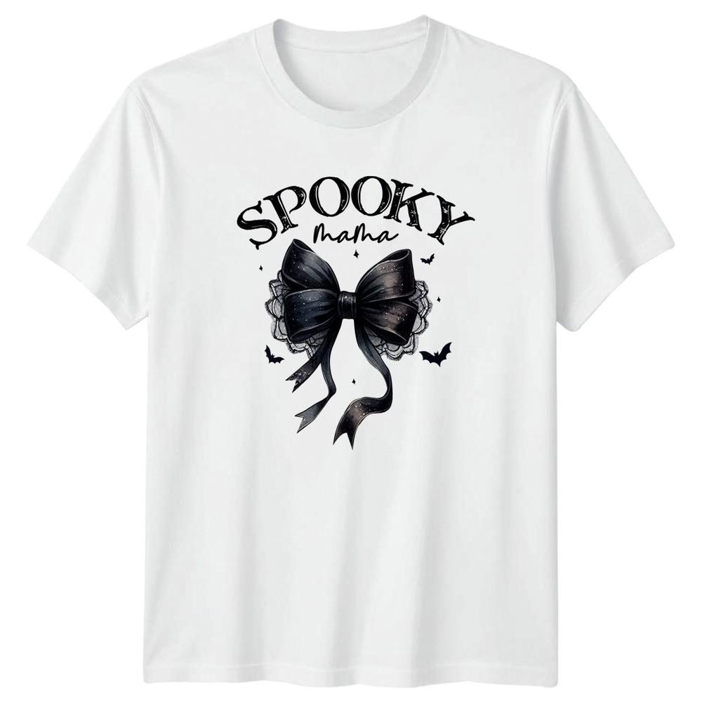 Spooky Mama Unisexs TShirt Spooky Mama Witch Halloween Halloween Gift For Her S