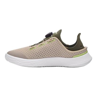 Confortáveis Versáteis Absorventes de Choque Duráveis Respiráveis Suportivos Rebound Tênis Casuais de Cano Baixo Unissex Marrom Verde 3026197-203