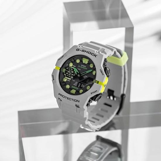 Casio G-SHOCK GA-B001MW-8AJF Men’s Watch Gray | Virtual Mix Series | Bluetooth Smartwatch | Japan Genuine Product | Shock Resistant & 200m Water Resis