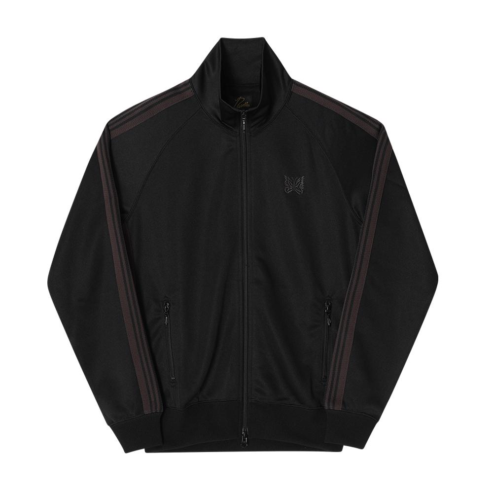

Needles Pu271 C blaCk Poly Smooth traCk Mens jaCket PU271 C-Black (XS)