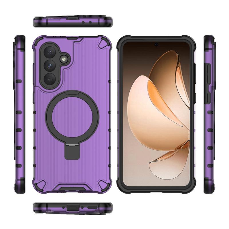 Luxuriöser Wellpappen-Ringständer Magnetisch für Samsung Galaxy S25 S24 S23 Plus Ultra A13 A14 A15 A25 A34 A35 A36 A54 A55 A56 5G Hülle