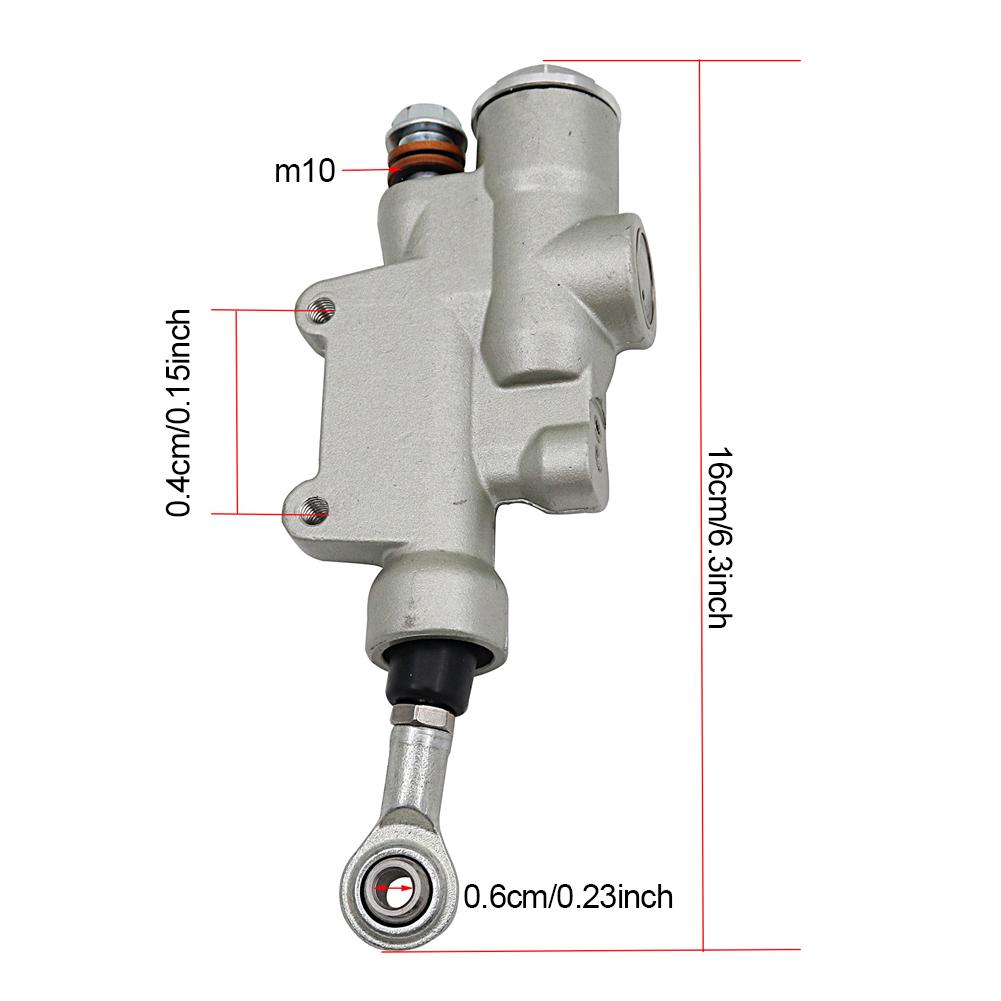 Motorrad Hinterradbremse Hauptbremszylinder Hydraulikzylinder Pumpe Für KTM EXC XCW SXF XCFW HUSQVARNA FC FX FE TE 125 250 300 350 450