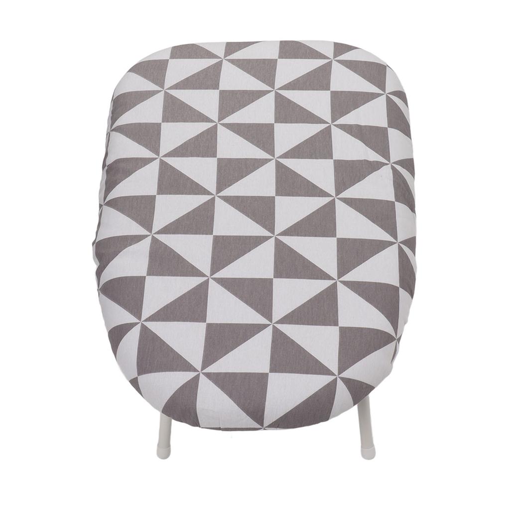 Reise-Tischbügelbrett Tischplatte zum Falten von Kleidung Klappbeine mit Baumwollbezug Einfach Prismatisch