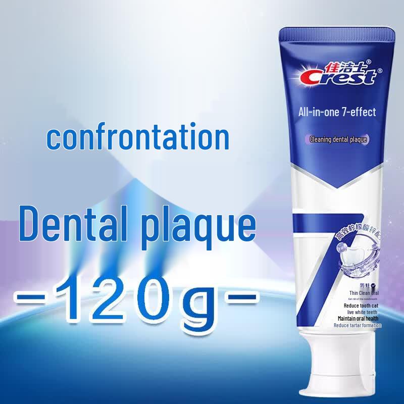 Crest Complete 7 Enamel Strengthening & Whitening Toothpaste (3 x 120g)