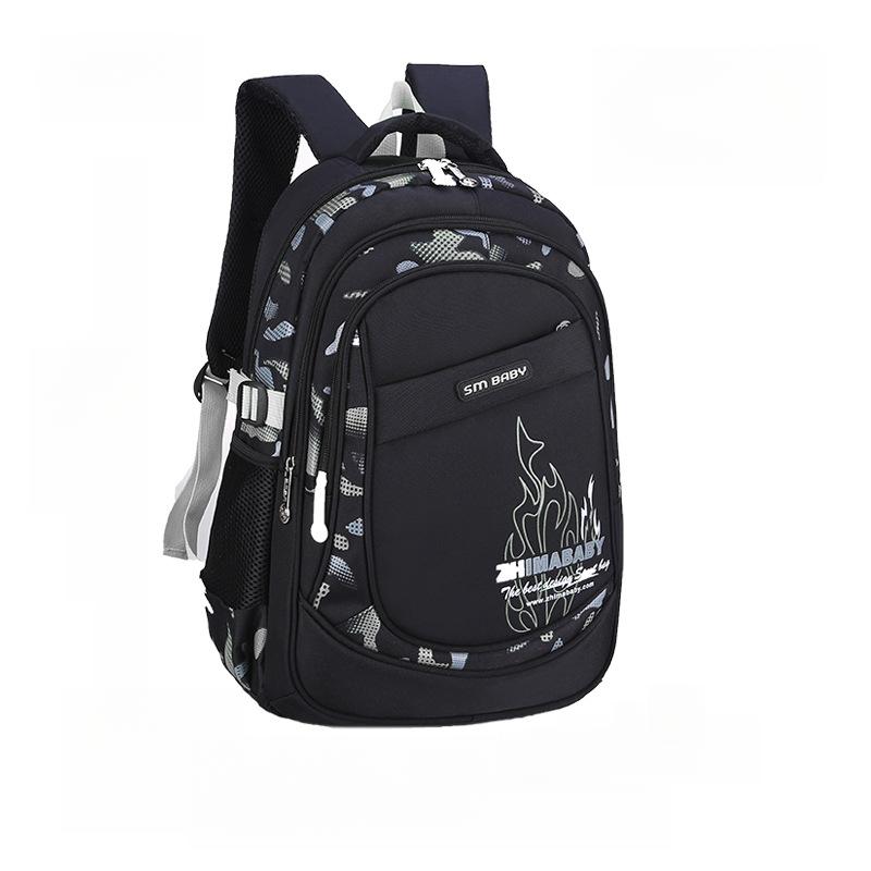 Primary and Secondary School Students Backpack Boys and Girls Waterproof Lightweight Student Schoolbag Kids Backpack