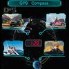 Mini LED Digital Speedometer GPS Car HUD Head Up Display MPH/KMH Universal for All Vehicles GPS Module for Acceleration Braking Testing