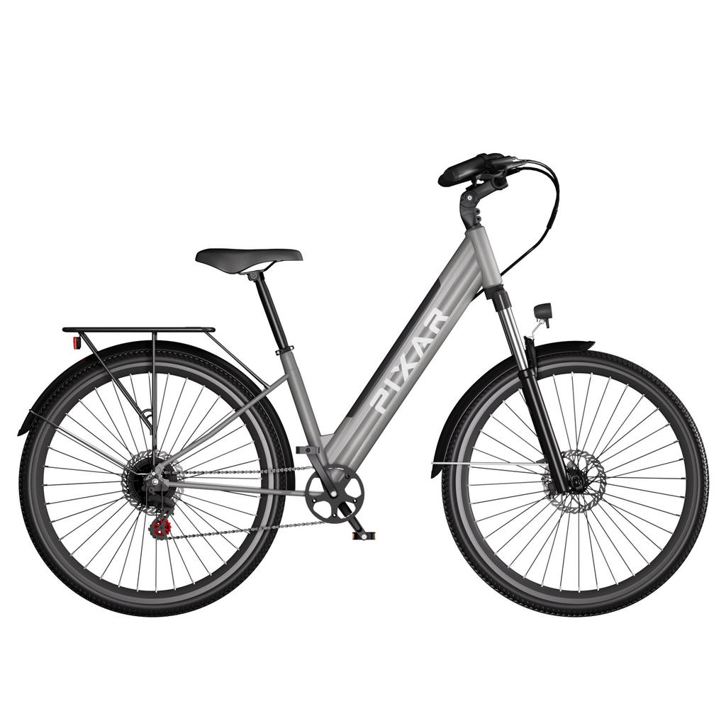 Electric Bike Pixar 27.5" 250W Motor Top Speed 25km/h 10.4AH Max Range 80Km Load 120Kg 7 Speed