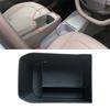 Car Interior Accessories For Kia EV3 2024 Center Console Tray Armrest Storage Box Divider Durable ABS Black Functional Car Tray