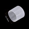 uxcell 10pcs Rubber End Caps 35mm(1.4") ID Vinyl Round End Cap Cover Screw Thread Protector Clear