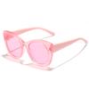 Boys Girls Teen Cute Irregular Frame Sun Protection Sunglasses Decorative Accessories Traveling Party Gift Outdoor Activities