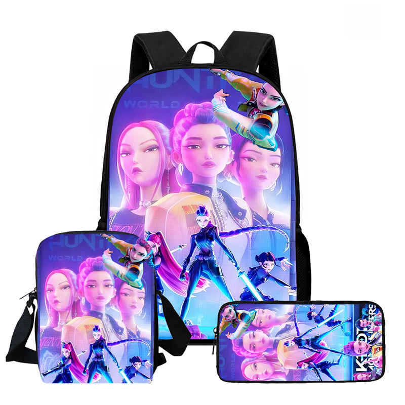 Kpop Witch Hunter Group Schoolbag High Definition Printing Casual Cross Border Light Backpack One Piece Hair