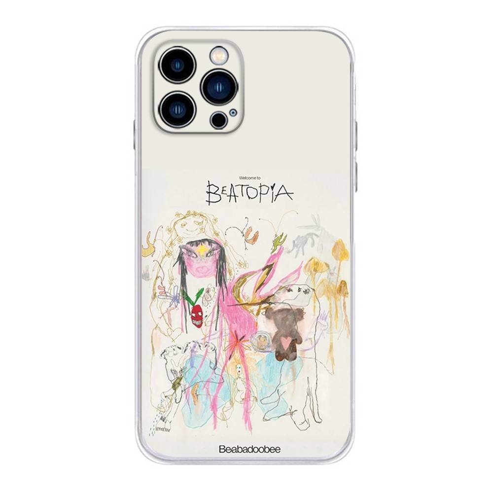beabadoobee Beatopia Phone Case For iPhone 16,15,14,13,12,11 Plus,Pro,Max,XR,XS,Plus,E,Mini Transparent Soft Cover