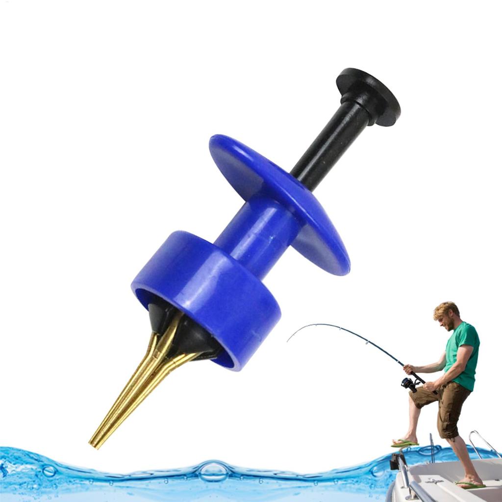 Kit d'outils pour poseur d'appâts à pellets pour la pêche, Applicateur portable de bande élastique pour appâts pour montage rapide et sécurisé, Accessoires d'équipement de pêche