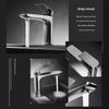 OEING Stainless Steel Hot & Cold Basin Faucet