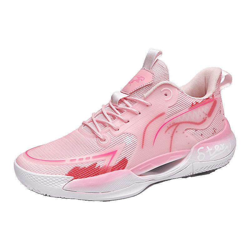 2025 summer new luminous high-top basketball shoes men's actual combat cement boots youth sports shoes