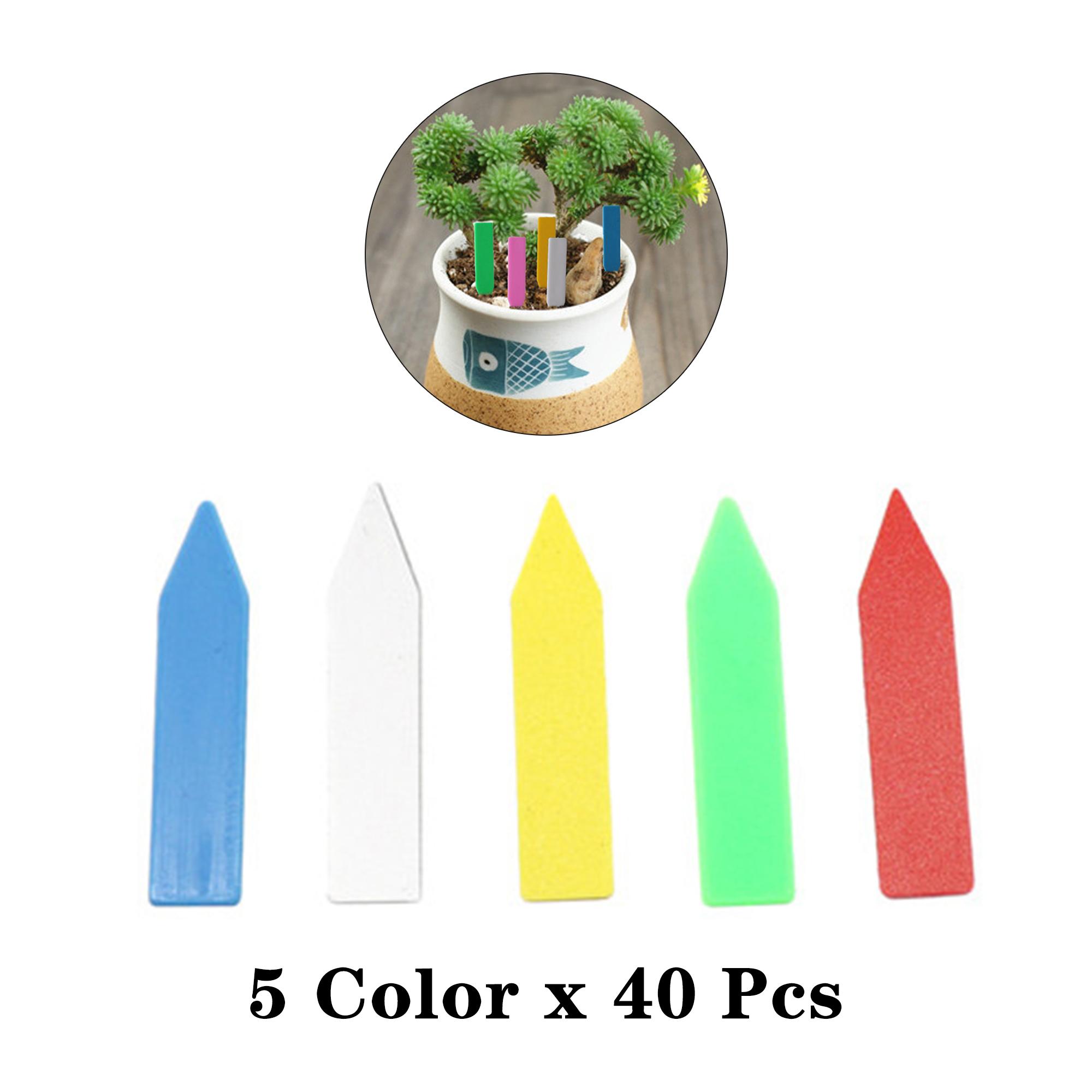200pcs PVC Plant Labels Plant Labels Waterproof Flower Pot Plant Labels Stake Gardener Plant Labels Outdoor Garden Plant Labels