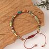 Bohemian Color Bracelet Beaded Hand Woven Bracelet Natural Stone Black Gallstone Emperor Stone Ladies Hand Rope