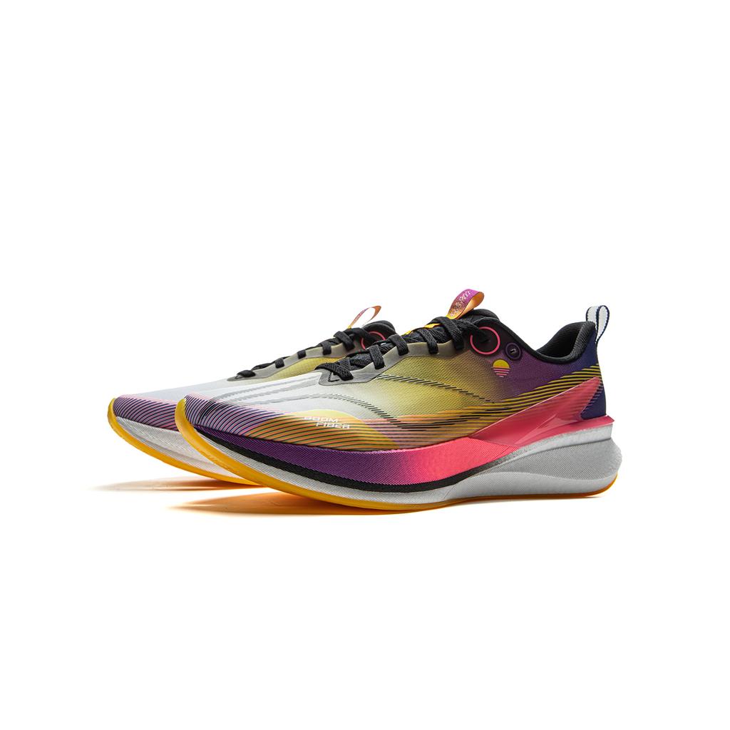 Li Ning Childrens Fabric Red Rabbit 8 Pro Fashion Trend Non-Slip Shock Absorbing Wear-Resistant Low-Top Running Shoes Men Sneaker YKFV112-1