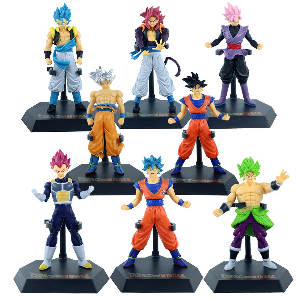 Anime Dragon Ball Z Super Saiyan Son Goku Vegeta Anime Action Figure Model Gifts Collectible Figurines For Kids 18Cm