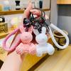2023 Exquisite Rabbit Keychain: Cute Cartoon Doll Charm for Women’s Car Keys