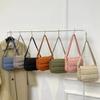 Quilted Cotton Shoulder Bag Nylon Puffy Handbag Korean Style Puffer Tote Bag  Women
