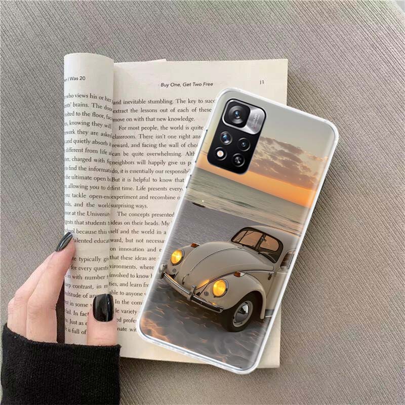 I like the Beetle Phone Case For Redmi Note 13 12 Pro Plus 14 15 Pro 5G 11 11T 11E 11S 10 Pro 10S 9 9S Cover Cell Clear TPU Capa