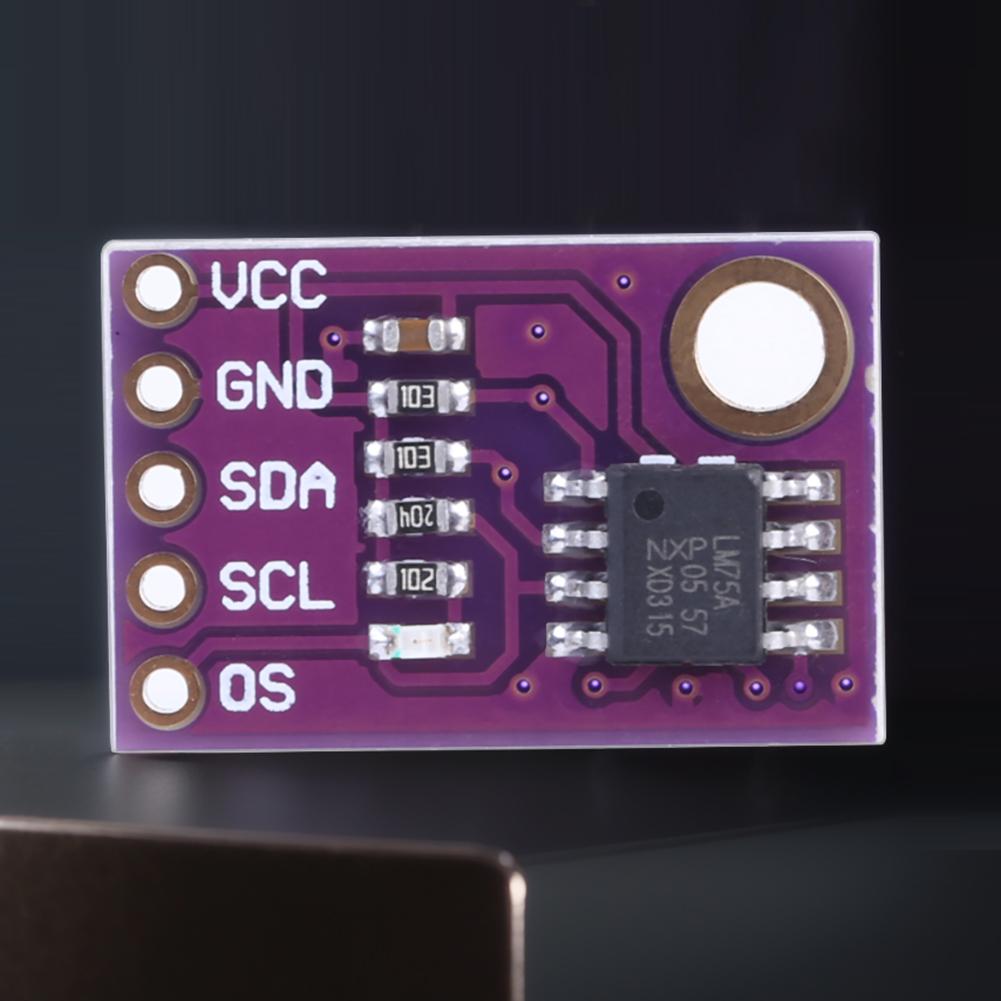 LM75A CJMCU-75 Temperature Sensor Module Digital I2C Interface High Precision Development Board for Arduino