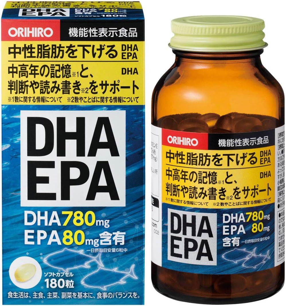 

ORIHIRO DHA EPA 180 таблеток [функціональне харчування] DHA EPA DPA s1915