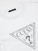 Guess Tee Large Men's Small/Sleeve Shirt, White,