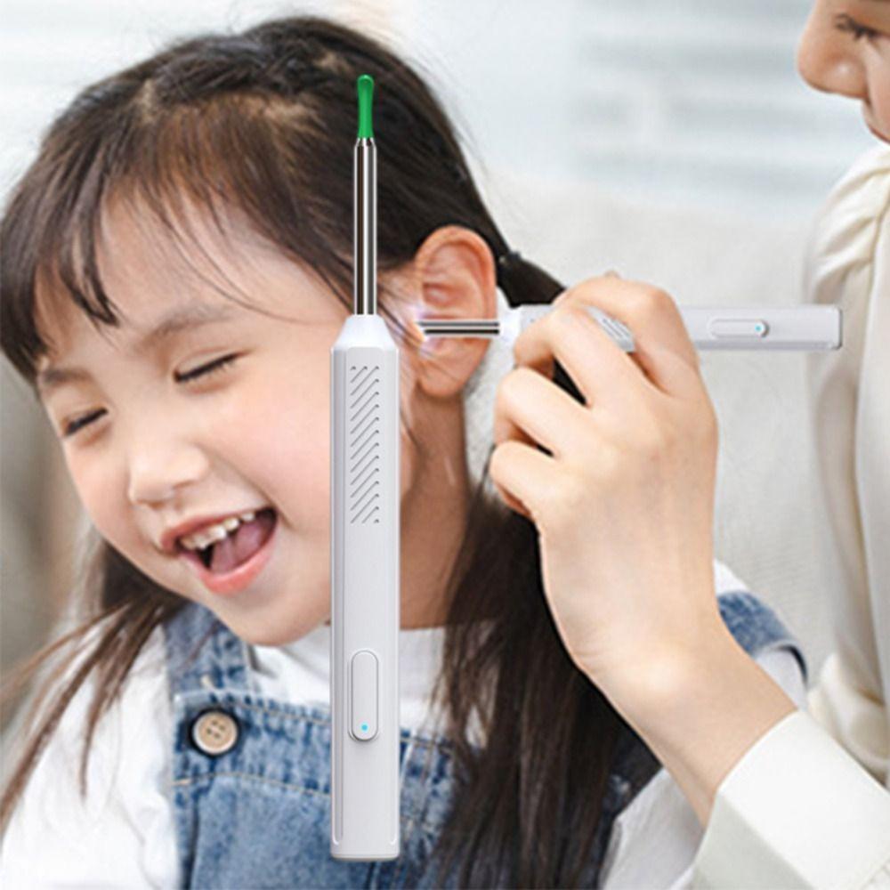 Camera Endoscope Smart Visual Ear Cleaner Luminous Ear Wax Removal Tool Ear Care Ear Pick  Adult
