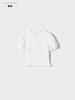 Shirred Volume Sleeve T-shirt