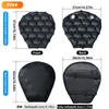 Motorcycle Gel Seat Cushion Motorcycle Seat Cushion 3D Honeycomb Anti-slip Moto Pressure Relief Ride Seat Pad Moto Accessories
