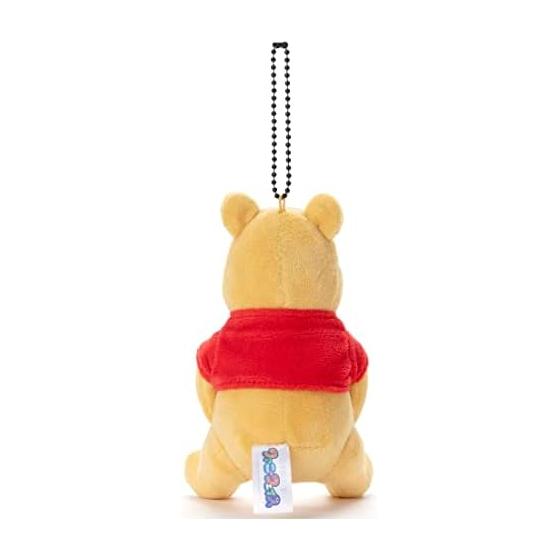 TAKARATOMY A.R.T.S Disney Disney Character Funny Face Ball Chain Mascot Winnie the Pooh J Plush Toy Height Approx. 12cm