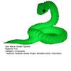3D Printed Snake Figurine Movable Joints Snake Figure Articulated Animal Model Toy Home Office Bookshelf Desktop Decoration Ornament