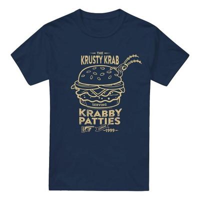 SpongeBob SquarePants Mens The Krusty Krab Shock Mono T-Shirt