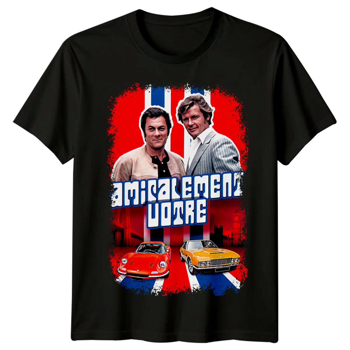 Сыщики! (1971) Футболка из 100% хлопка в стиле киноплаката Мужские футболки Топ Ретро 80-х Футболка S