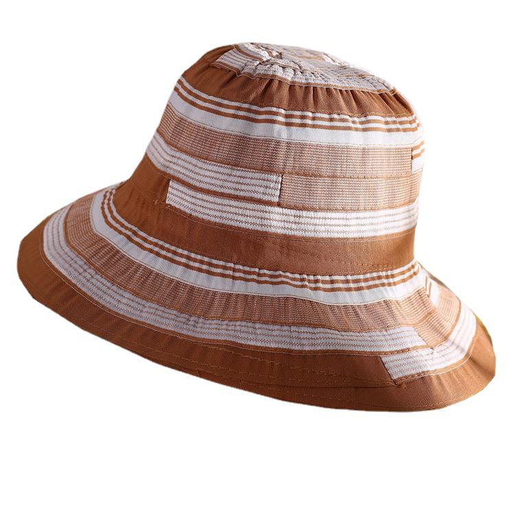 Women's Color Block Japanese Fisherman Hat - Lightweight, Foldable, Sunscreen Sun Hat for Spring & Summer