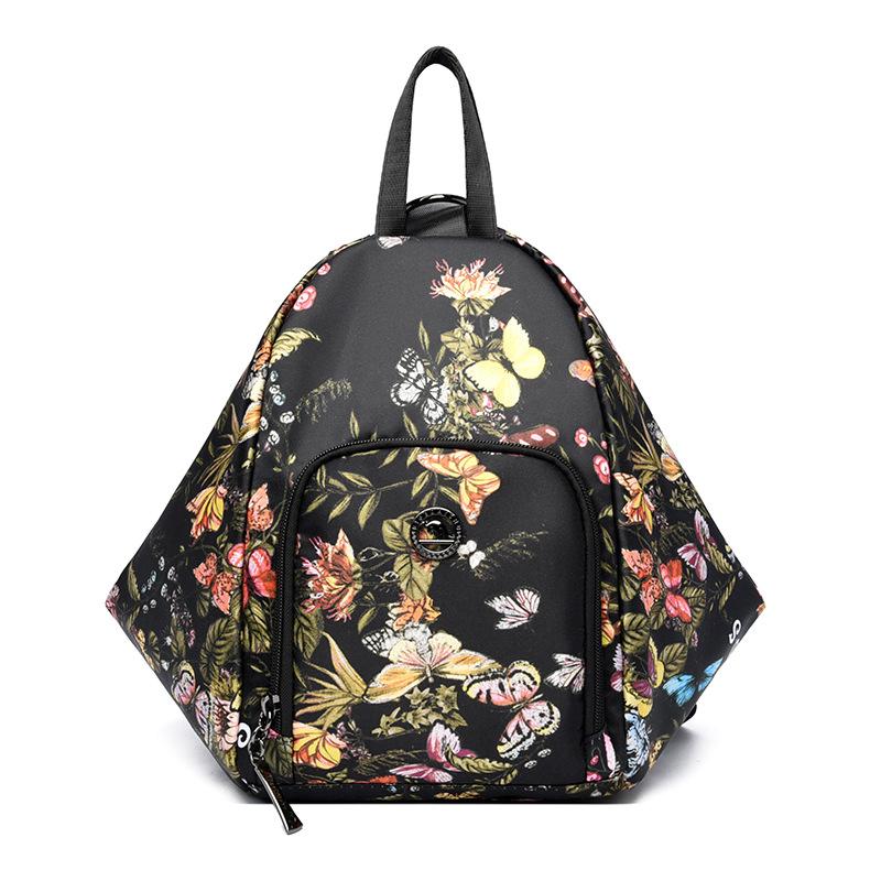 Compact Waterproof Backpack for Women with Multi-functional Printed Design and A Single Shoulder Strap.