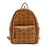 Used MCM Backpack Stark Stark BackpackBackpack Â· Daypack Camel Brown/black Coated Canvas/leather Unisex