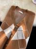 Hong Kong-Style Men's V-Neck Cardigan Sweater - Casual, Versatile, Loose Knit Outerwear for Autumn and Winter