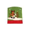 Home Xmas Santa Claus Snowman Chair Back Covers Chair Cover Christmas Decoration New Year Decor