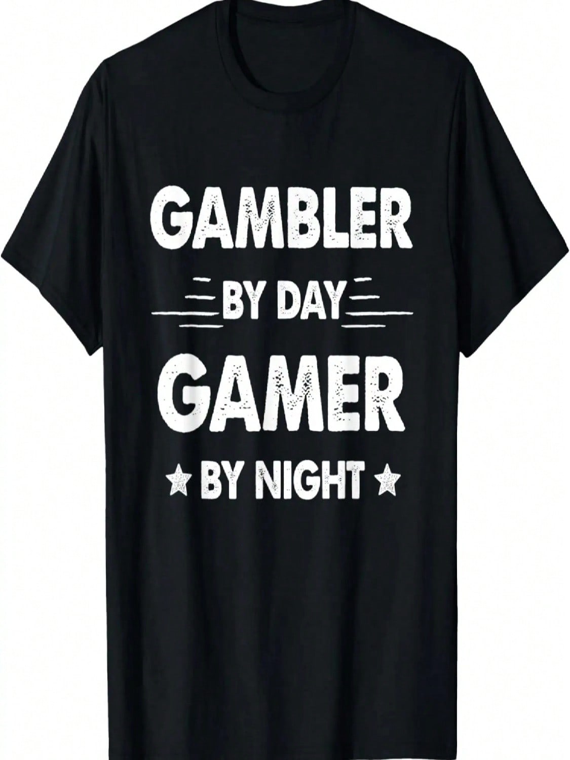 Gambler By Day Gamer By Night T-Shirt S разноцветный