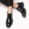 Inner Height Leather Shoes Men's Height-increasing Shoes Genuine Leather Business Suits Thick-soled Casual Men's Shoes