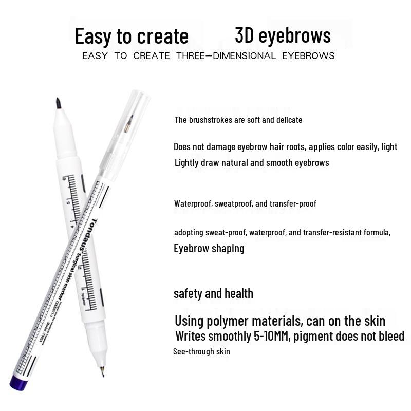 Semi-Permanent Waterproof Anesthetic Lip Liner & Eyebrow Shaping Pen